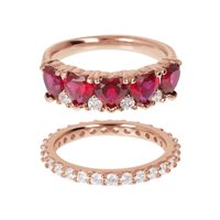 Anello Bronzallure Donna in Bronzo WSBZ01997.RED-12 - WSBZ01997.RED-12